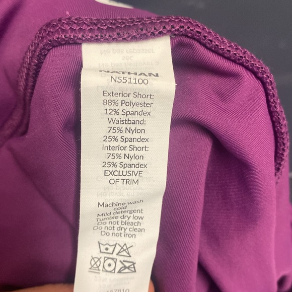 Nathan Purple Stride Running Shorts. NWT - Picture 15 of 16